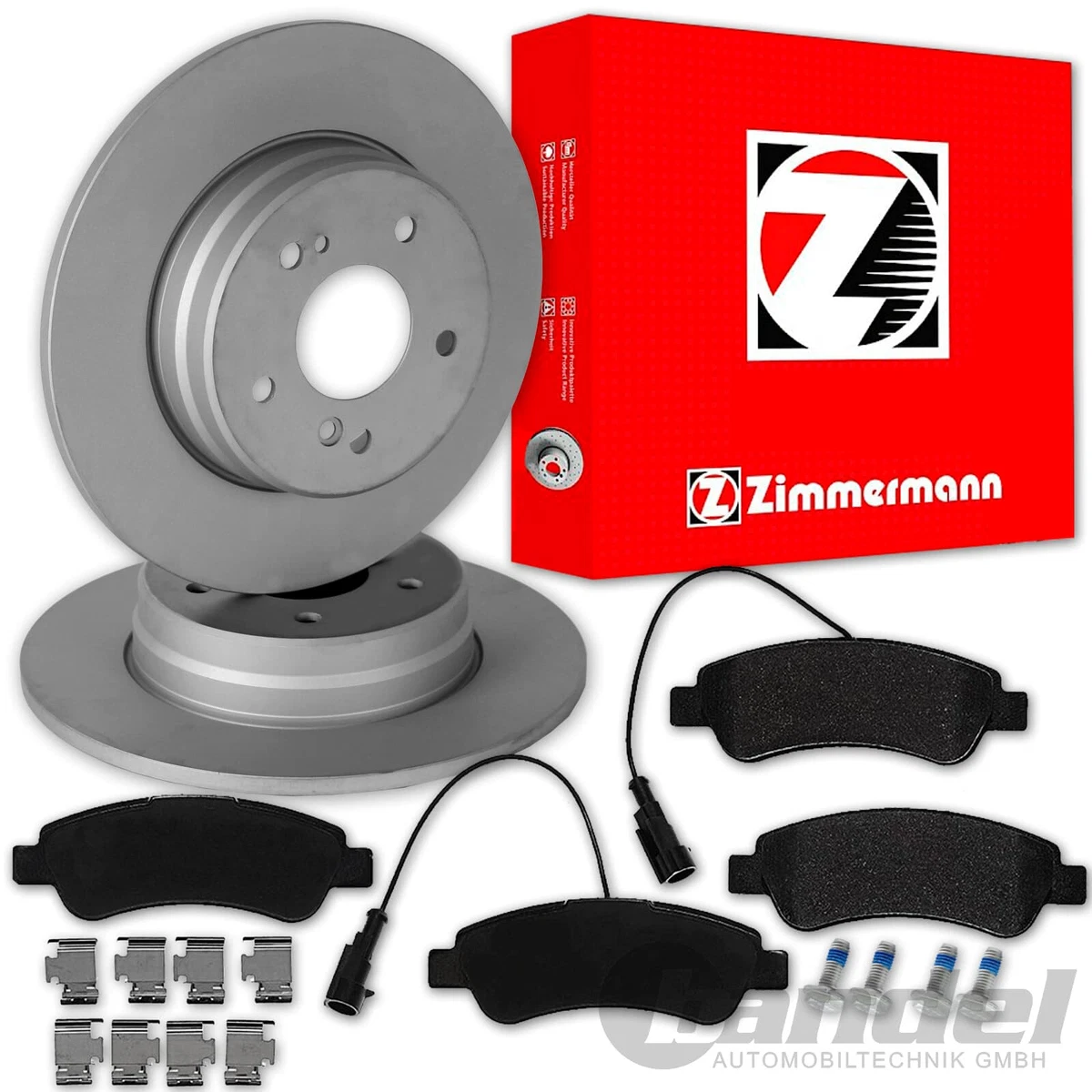 Гальмівні диски та колодки Zimmermann для Renault Megane II Cabriolet