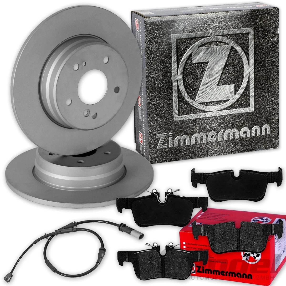Гальмівні диски Zimmermann для Volvo S80 II (124) D4 — надійність та безпека