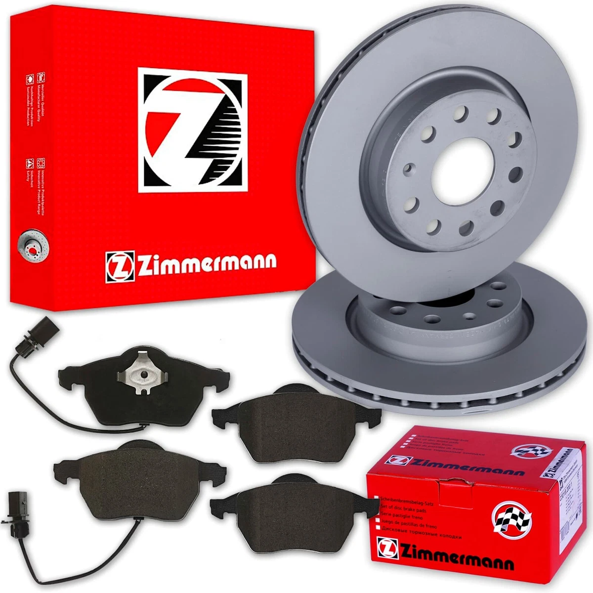 Гальмівні колодки та диски Zimmermann для MERCEDES-BENZ E-CLASS (S212)
