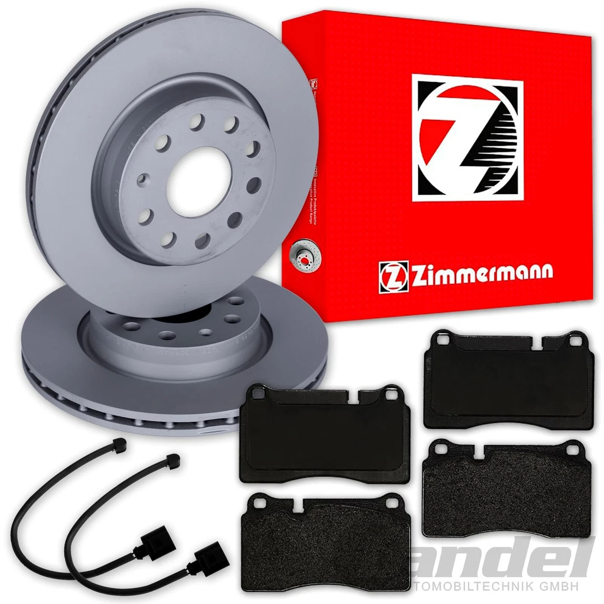 Якісні гальмівні комплекті Zimmermann для Ford Focus (DAW, DBW) Якісні гальмівні комплекті Zimmermann для Ford Focus (DAW, DBW)