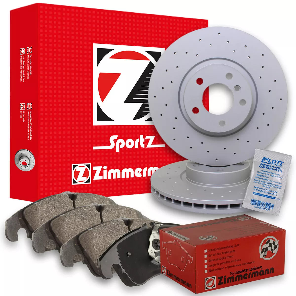 Гальмівні колодки та диски Zimmermann для CITROEN SAXO — безпека і якість