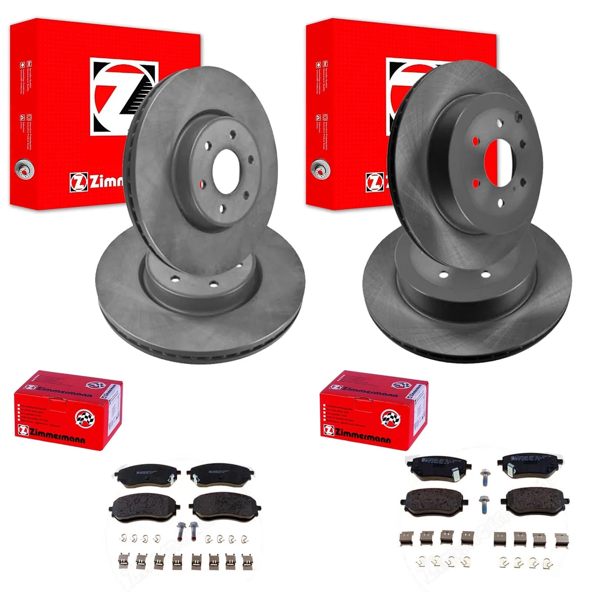 Якісні гальмівні комплекті Zimmermann для Ford Focus (DAW, DBW) Якісні гальмівні комплекті Zimmermann для Ford Focus (DAW, DBW)